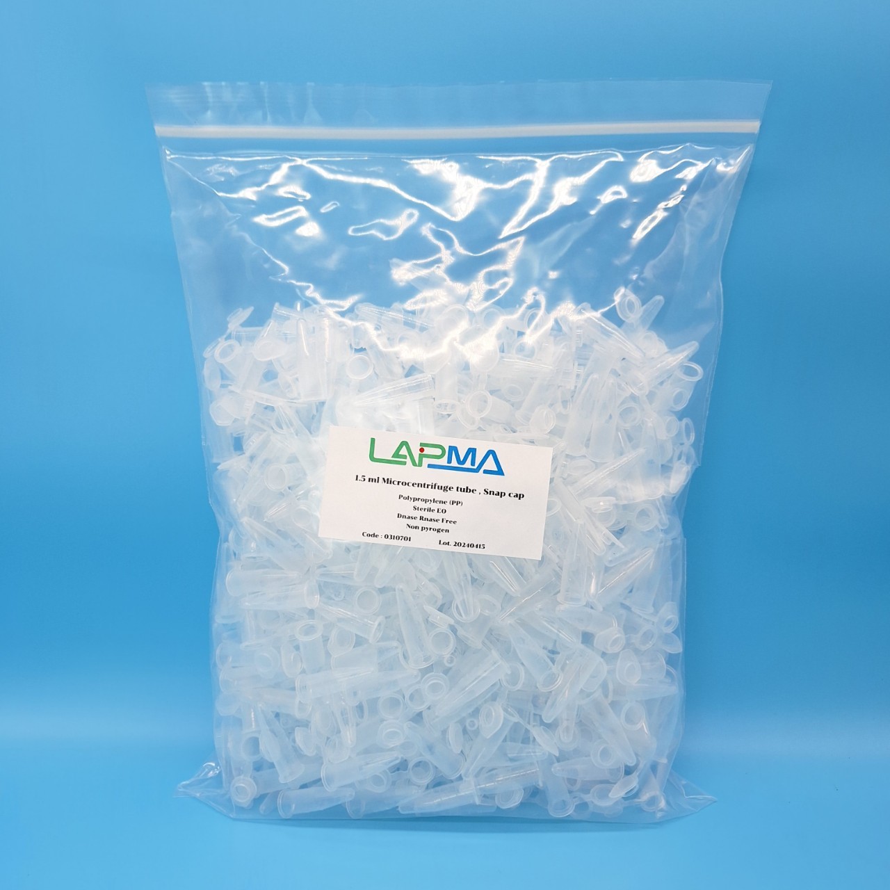 หลอดเก็บตัวอย่าง,หลอดไมโครเซนติฟิวก์พลาสติก (Micro Centrifuge Tube ) 0.5ml 1.5mL 2ml 5ml