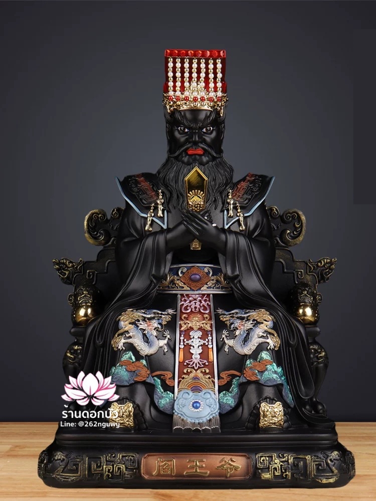 พญายมราช เหงี่ยมล่ออ๋อง หรือ เงี่ยมล่ออ๋อง งานเรซิ่นคุณภาพสูง ขนาด 12/16/19/26 นิ้ว