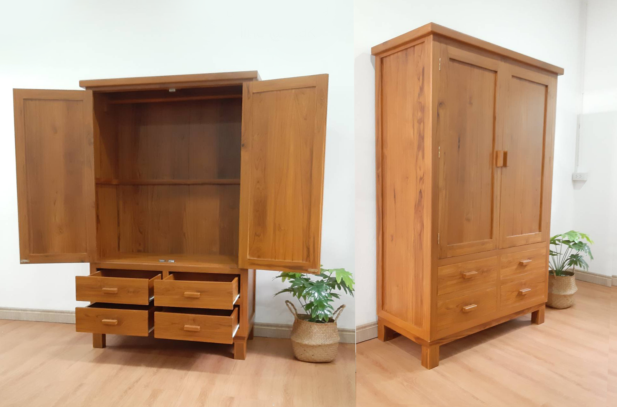 ตู้เสื้อผ้าเด็ก 4 ลิ้นชัก รุ่นเทสโต้