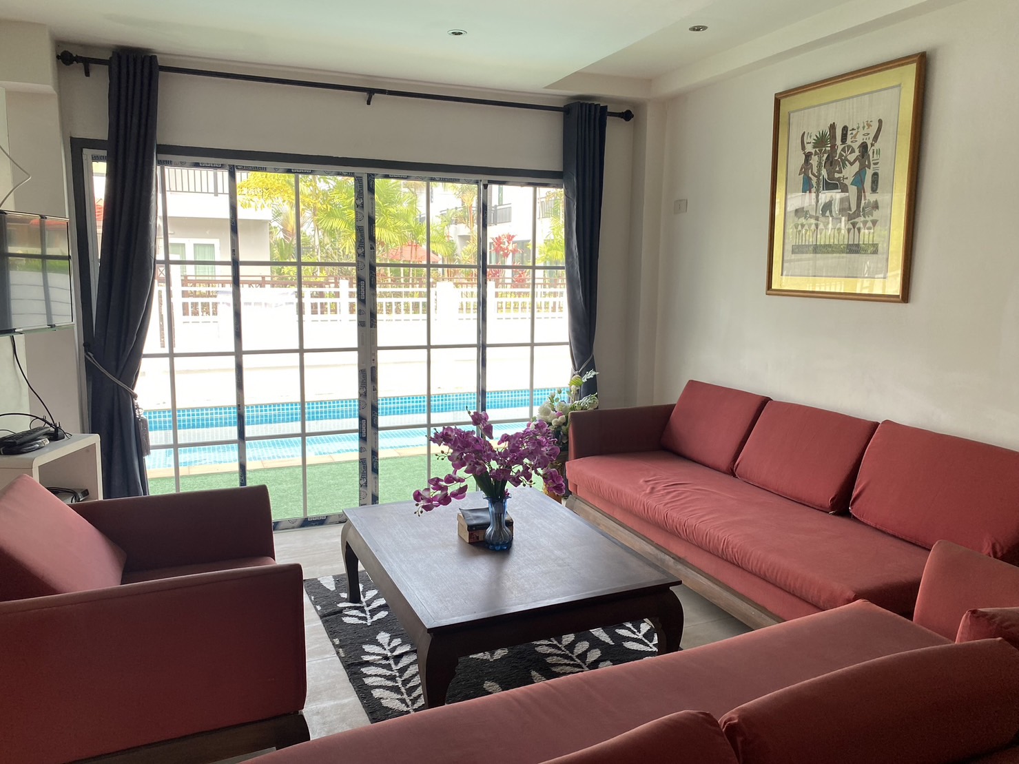 For Rent : Thalang, Private Pool Villa near Airport, 5 Bedrooms 4 Bathrooms