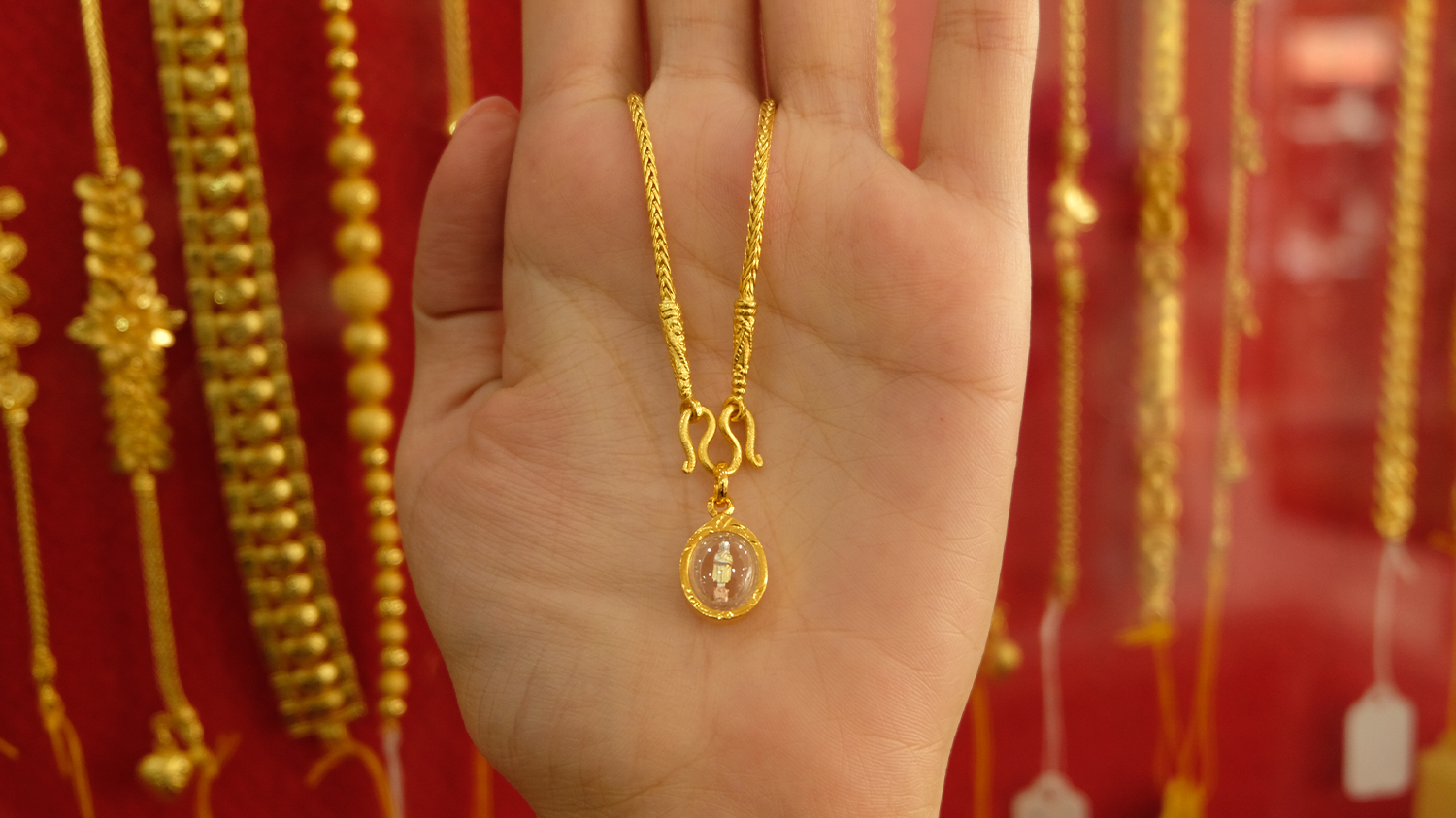 จี้พระประจำวันเกิด วันพุธ (ไม่ล้อมเพชร)