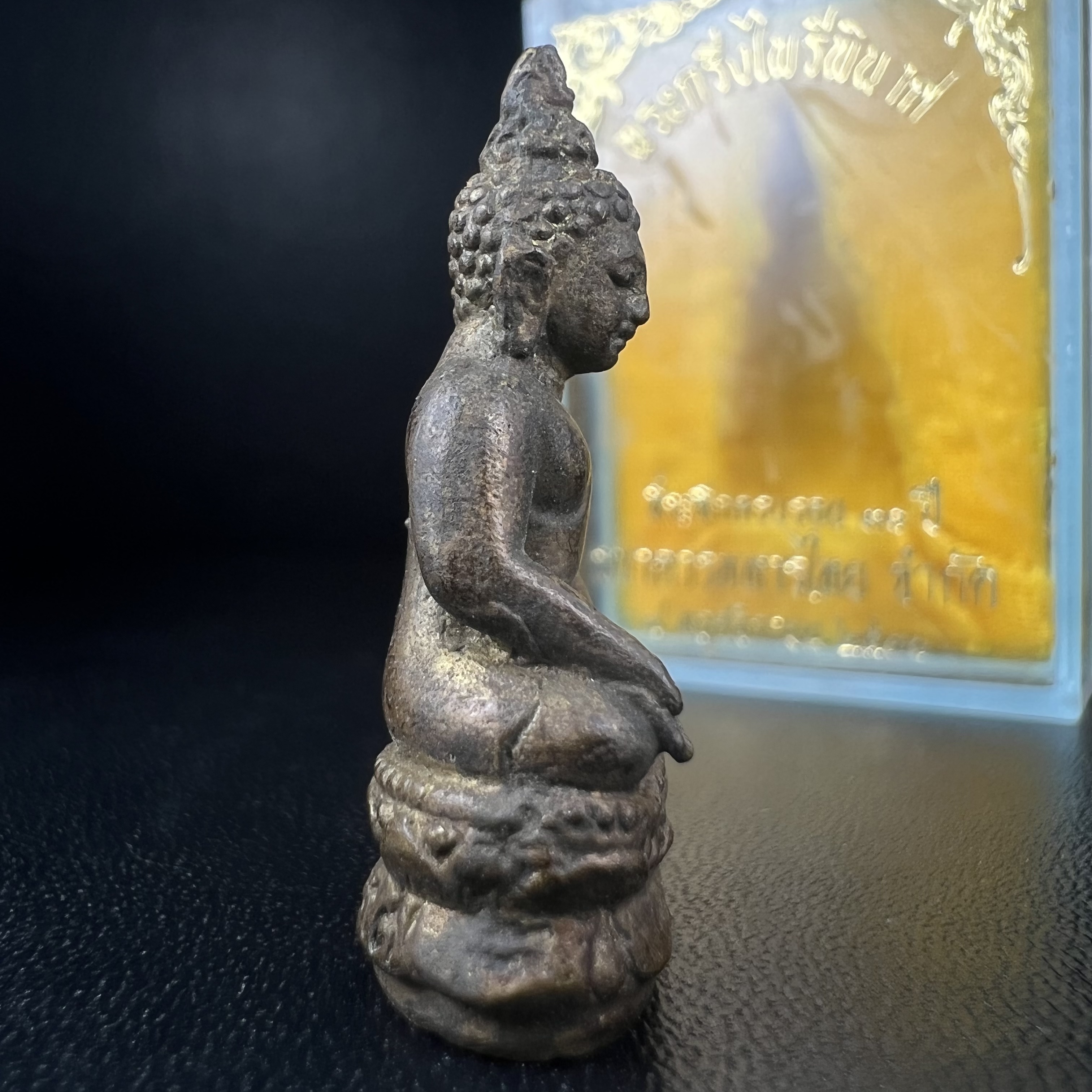 พระกริ่งไพรีพินาศ วัดบวรนิเวศ ปี2530 เนื้อทองผสม ที่ระลึกครบรอบ30ปี ธนาคารทหารไทย (มีส่วนผสมของชนวนเก่าของไพรีพินาศรุ่นแรก)อานุภาพยิ่งใหญ่ กำราบศัตรูพ่ายสิ้น พระไพรีพินาศ