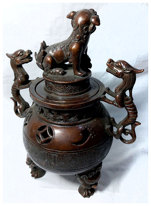 เตากำยาน ที่จุดกำยาน ของตกแต่งบ้านสไตล์จีน