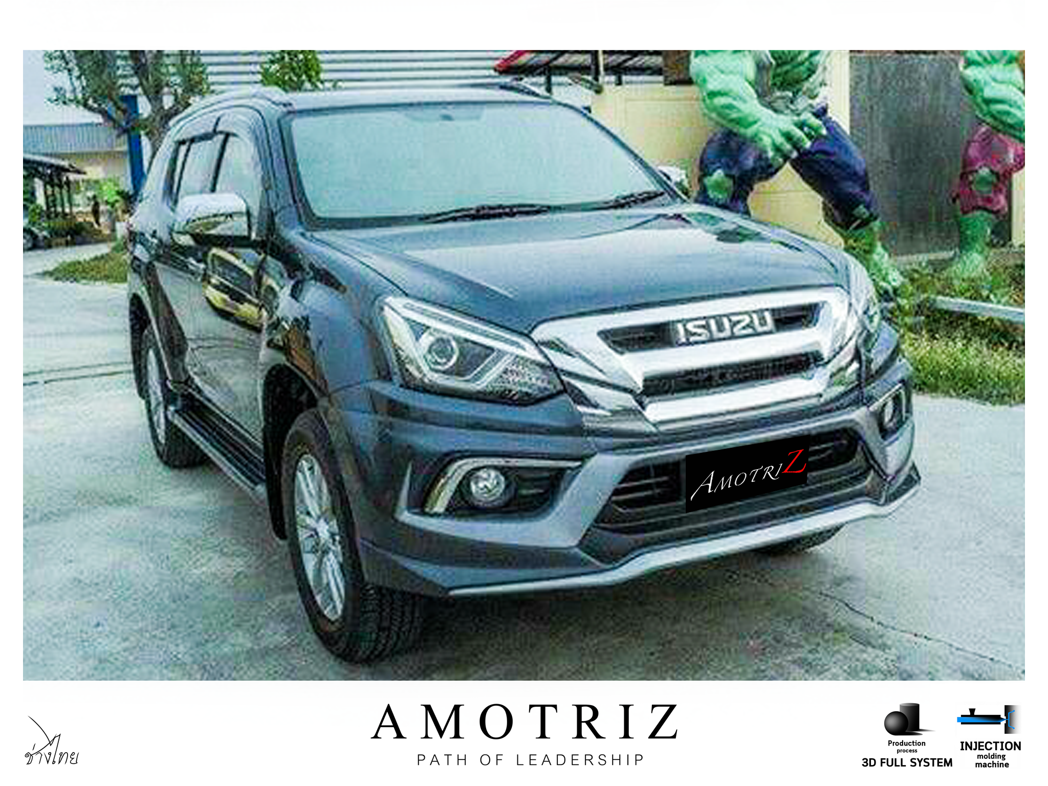 Isuzu MU-X 2017 Amotriz Bodykits
