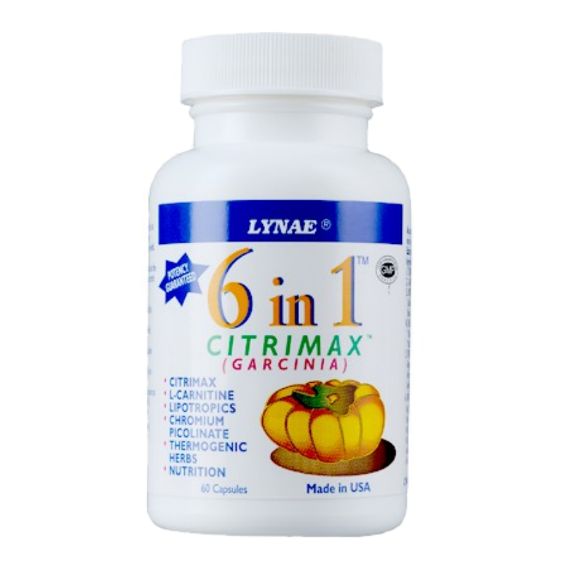 Lynae 6 in 1 citrimax (garcinin) 60 capsules
