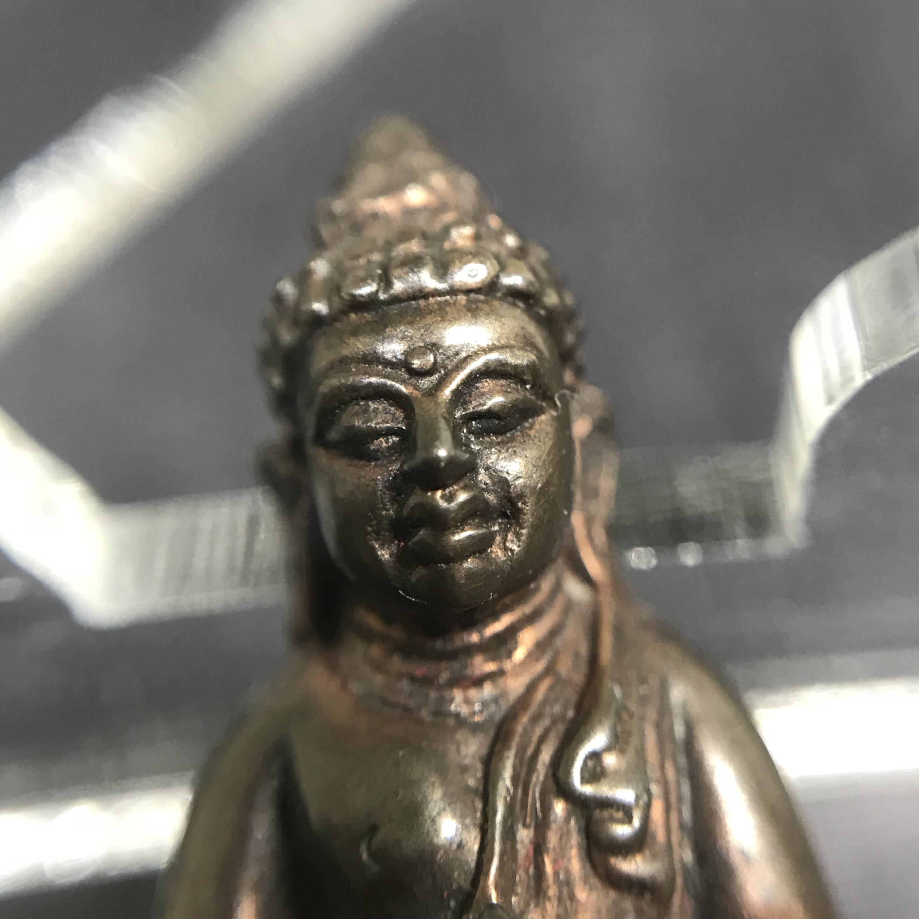 พระกริ่งธรรมราชา (กริ่งพระราชบิดา) วัดนางพญา ปี2514 เนื้อนวโลหะ(สุดยอดพิธีสุดยอดพุทธศิลป์)