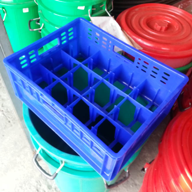 ลังคว่ำแก้ว 12 ช่อง No.503