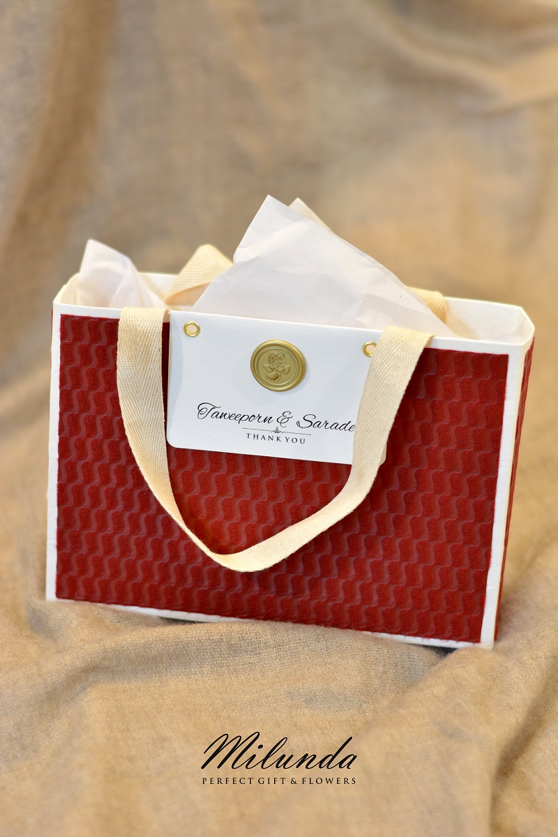 กระเป๋าของขวัญ Wax seal stamp collection Bag Design ไม่มีขั้นต่ำ