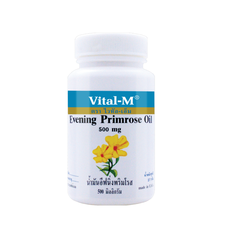 Vital-m evening primrose oil 1000 mg. 60 softgels