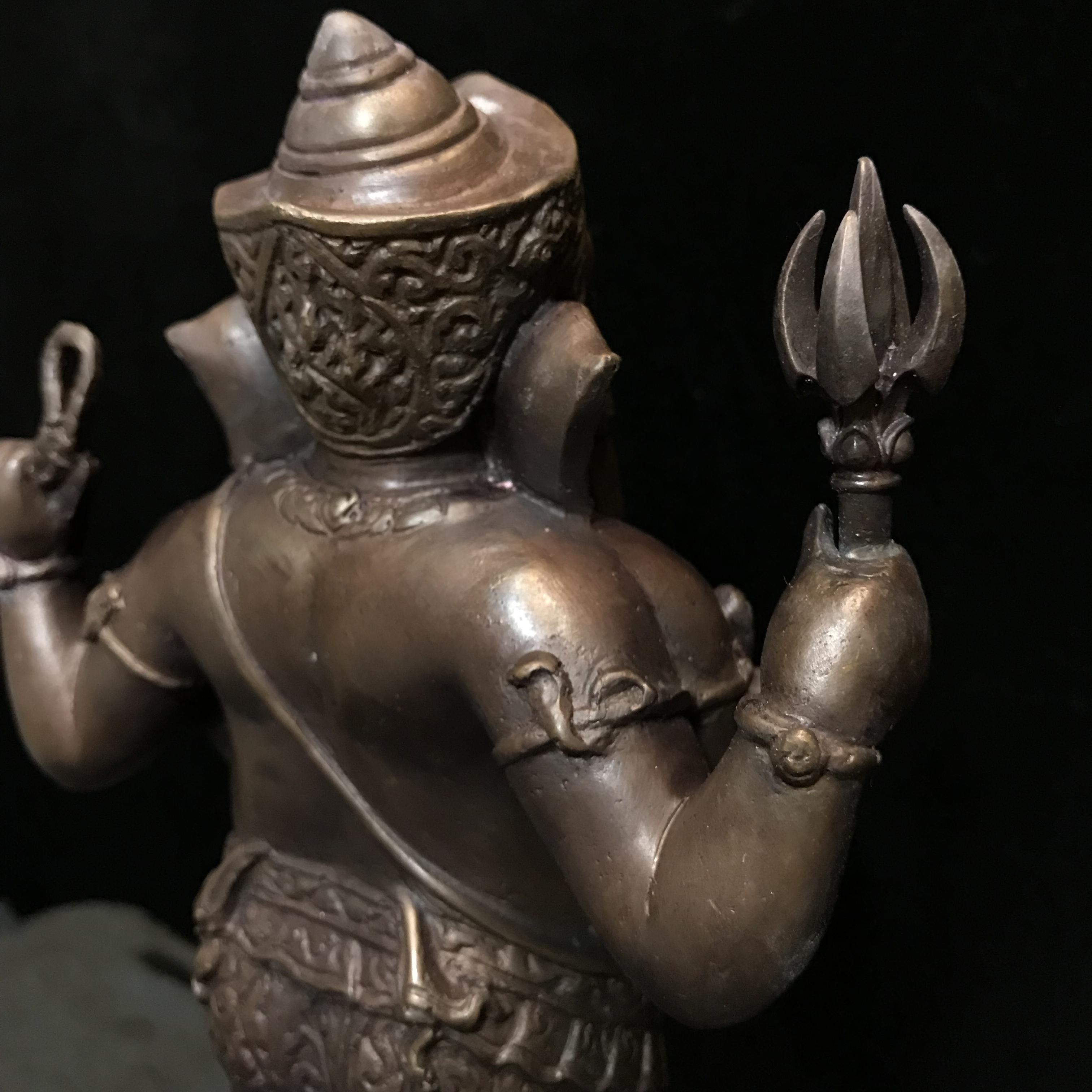 พระพิฆเนศ รุ่นครบรอบ100 ปี กรมศิลปากร ปี2556 ขนาดบูชา ปางประทานพร(องค์ยืน)สูง 10 นิ้วครึ่ง No.3109