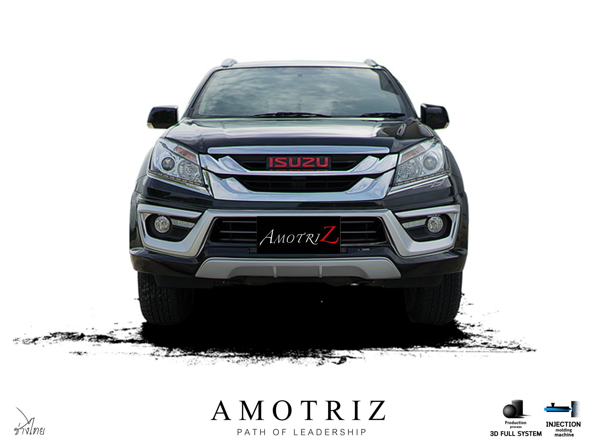 Isuzu MU-X 2014 body kits G2 by Amotriz