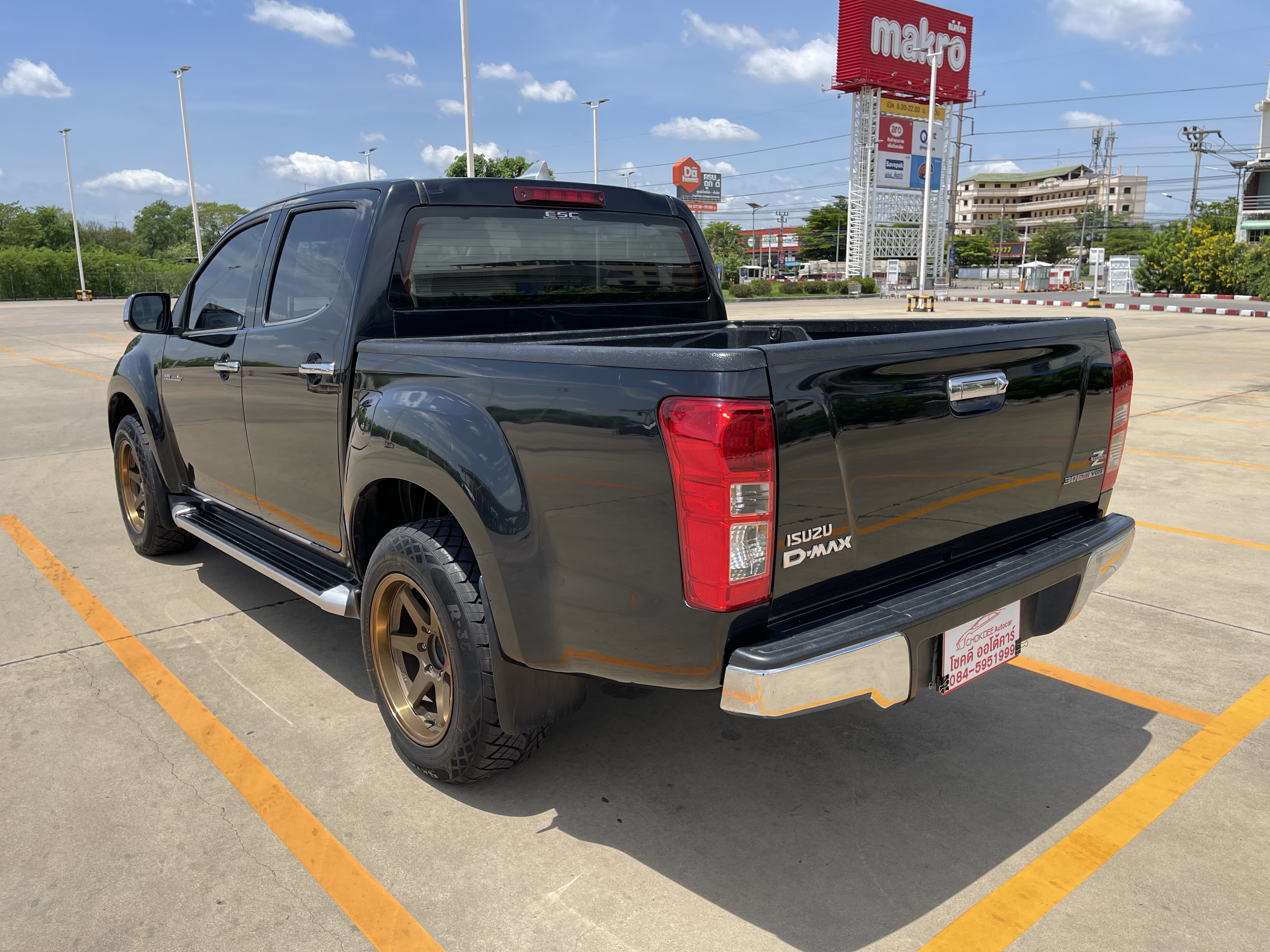 Isuzu Dmax All New 4ประตู Hilander 3.0 Vgs Z Prestige Navi 2013 ดำ