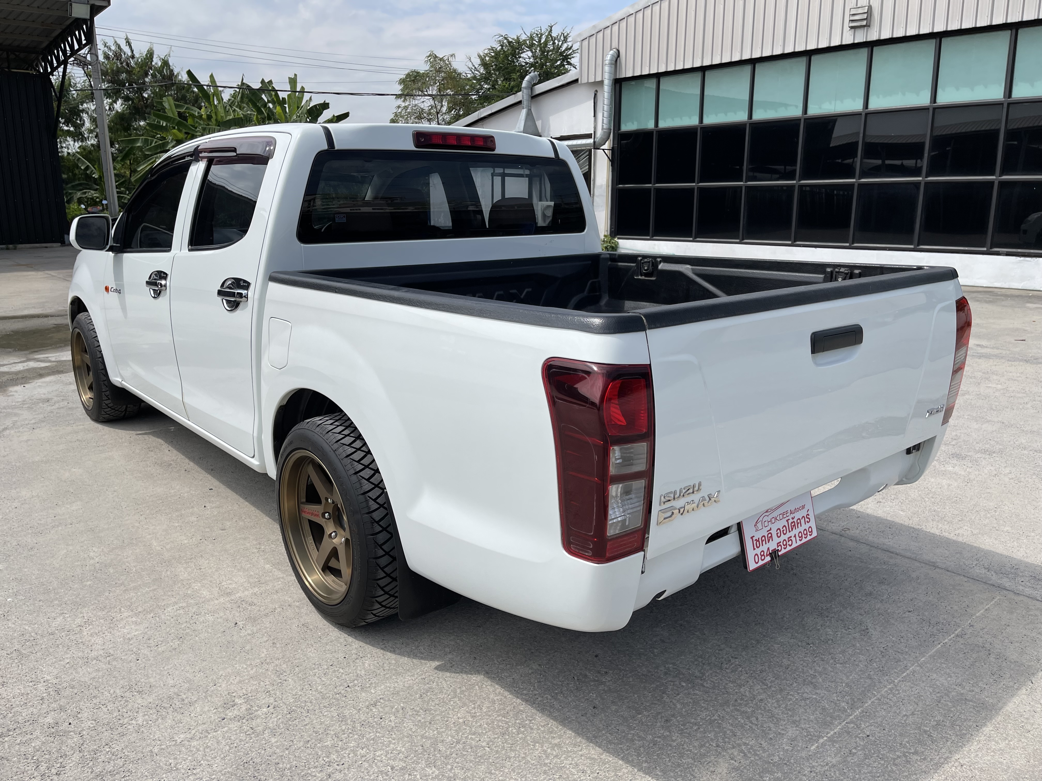 Isuzu Dmax All New 4ประตู 2.5 S 2014 ขาว