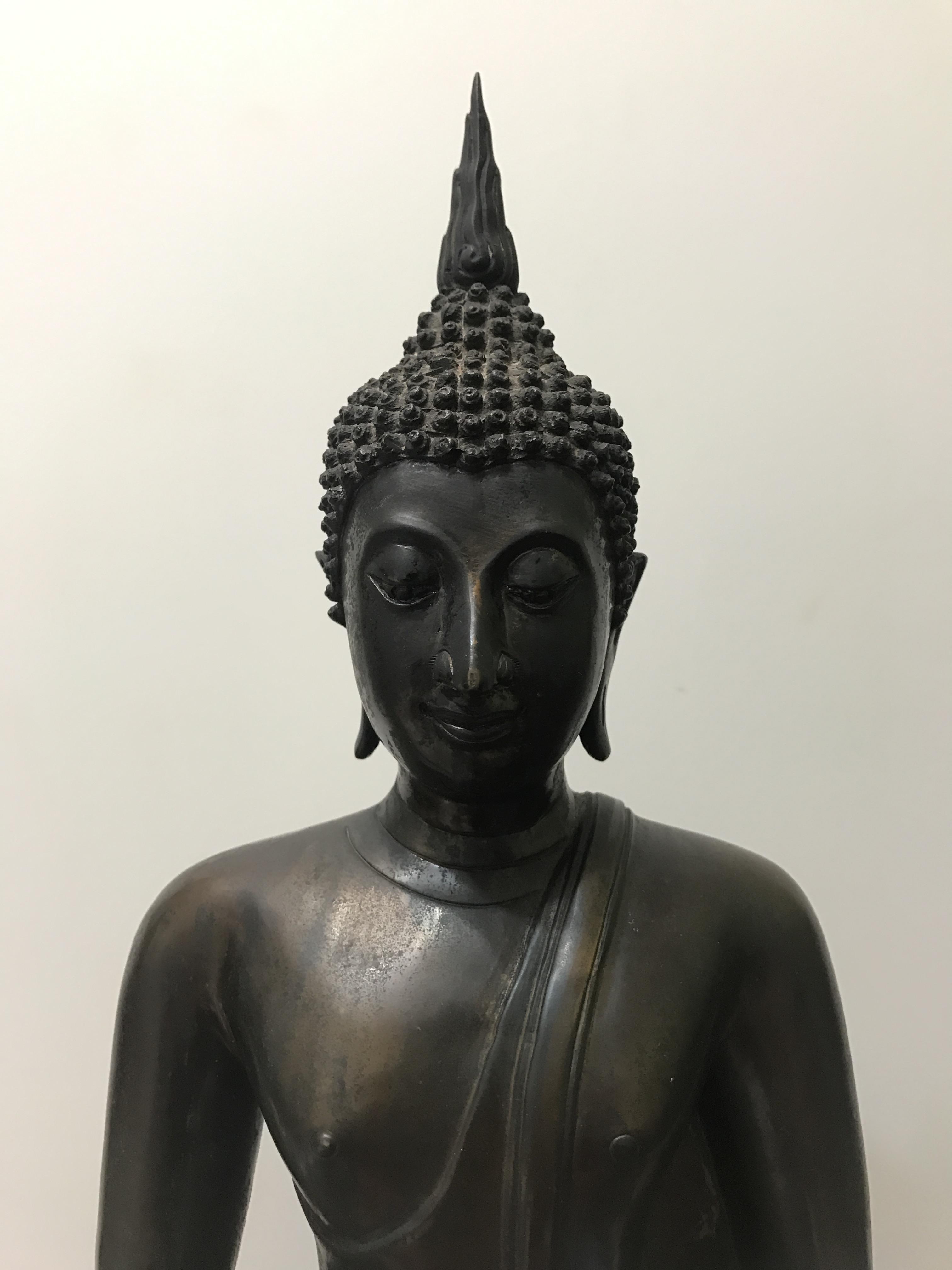 พระบูชา ภปร. วัดทุ่งสีกัน ในหลวงทรงเสด็จเททอง หน้าตัก 9 นิ้ว ปี2525