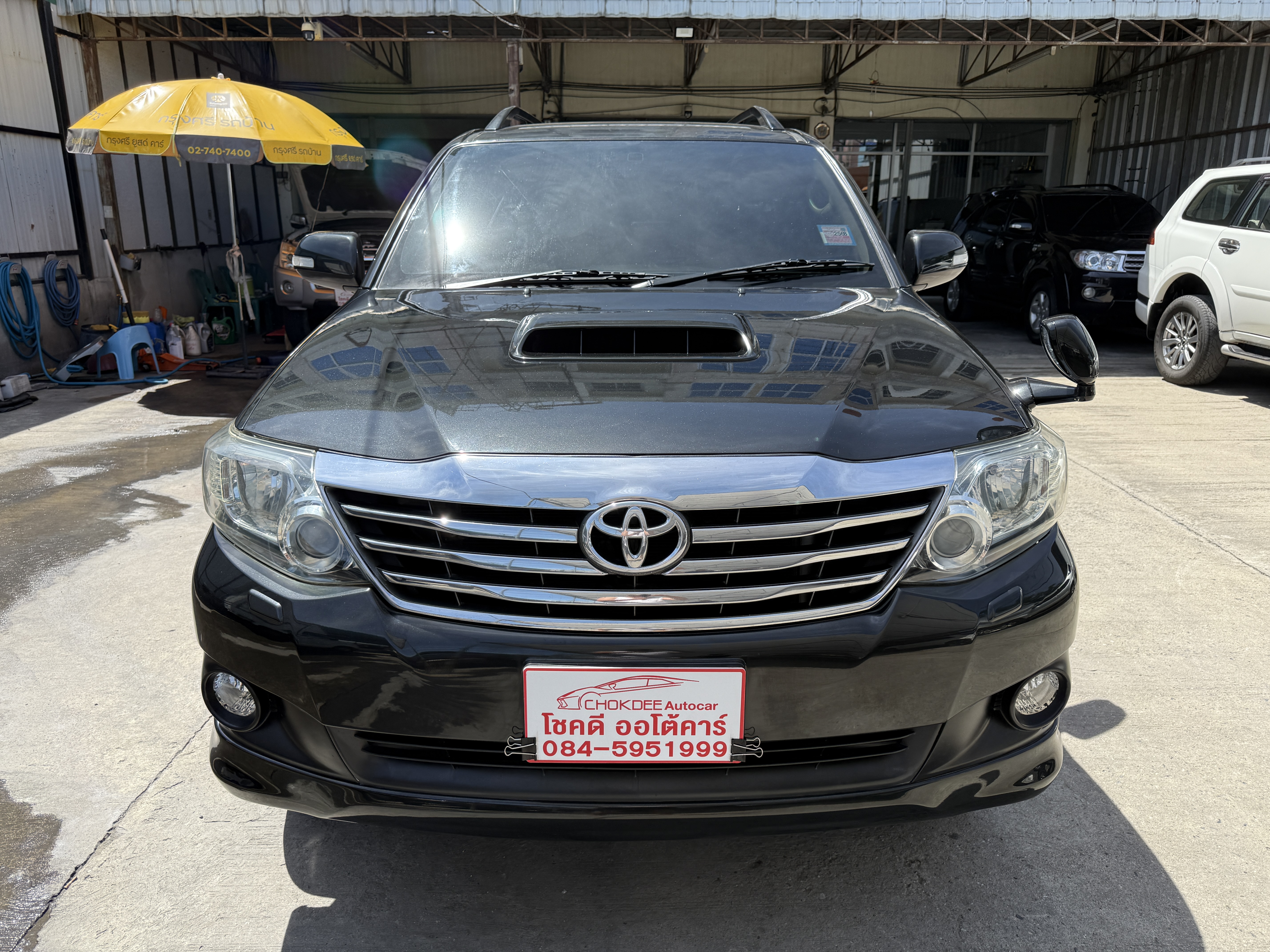 Toyota Fortuner Champ 3.0 V Navi 4WD At ปี 2013 ดำ