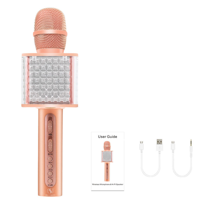 YS ไมค์คาราโอเกะ บลูทูธ แบบพกพา YS-86.