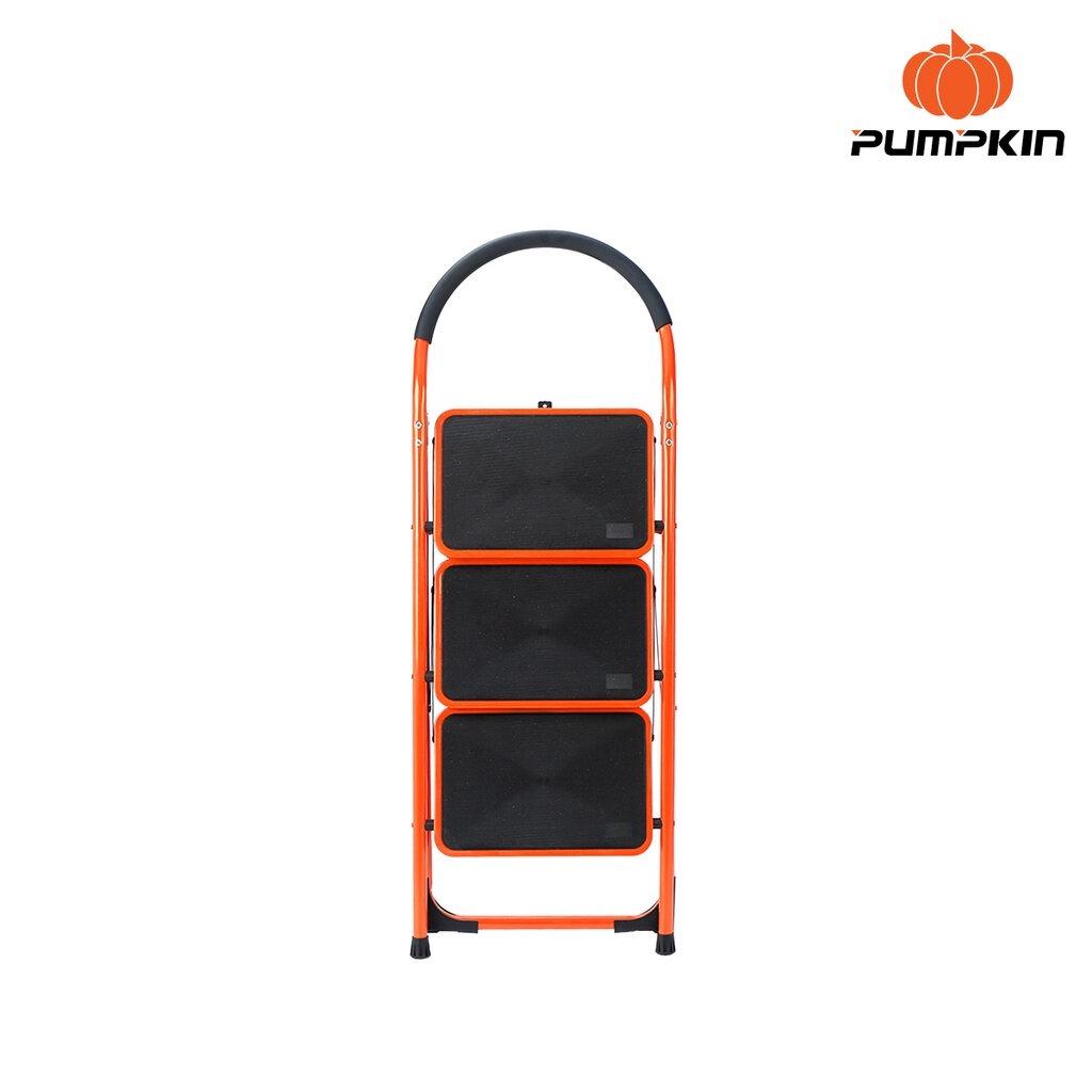 Pumpkin บันไดพับได้ 3ขั้น 4ขั้น บันไดเหล็ก แบบมีมือจับ บันไดอเนกประสงค์ บันได รุ่น PTT-SE3 และ 4ขั้น รุ่น PTT-SE4 พัมคิน