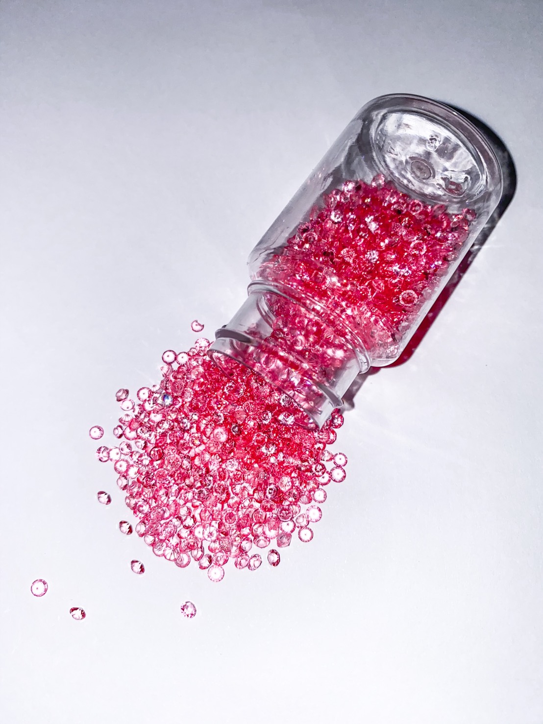 SKU-00495 เพชรใส ขนาด 3 mm (1g)