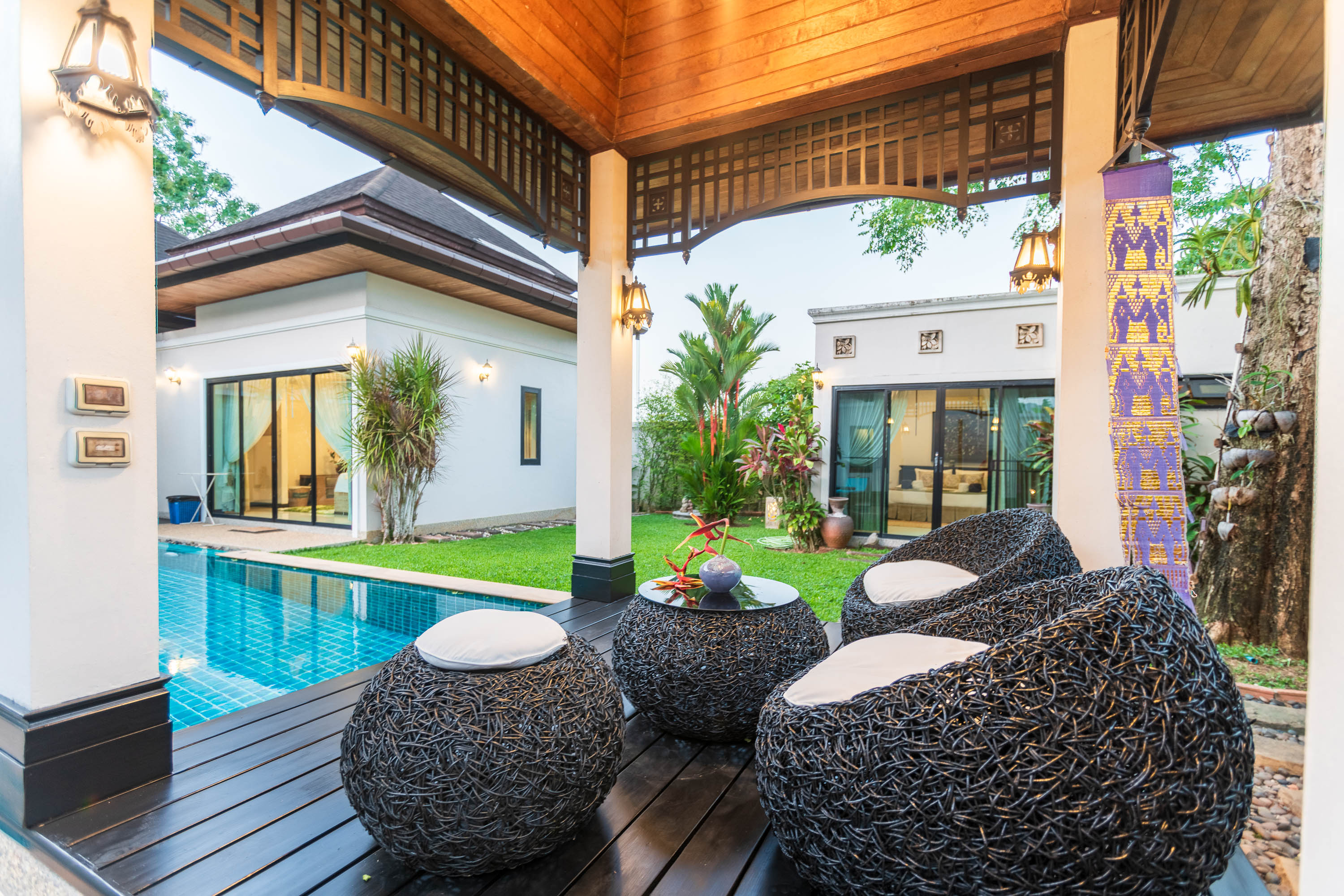 For Rent : Private Pool Villa in Cherngtalay BangJo, 3 Bedrooms 2 Bathrooms