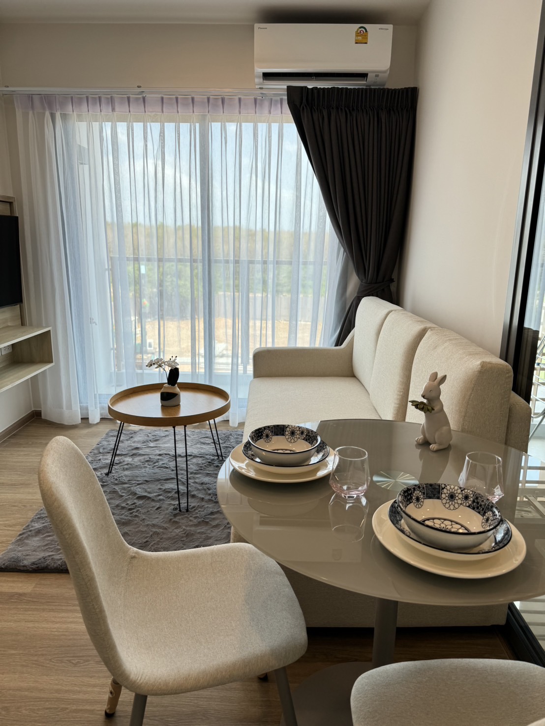 For Rent : Wichit, Condominium near Central Phuket, 1 bedroom, 7th flr.