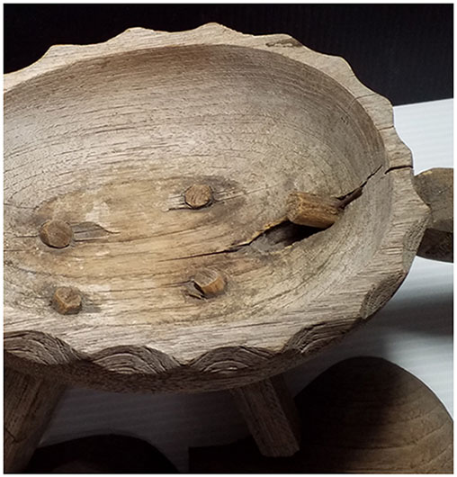 งานไม้เก่าแต่งสวน สำหรับใส่ต้นไม้