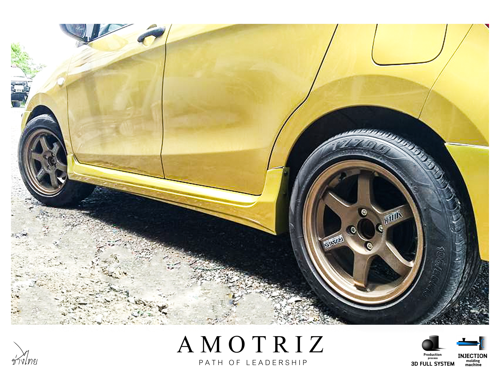 The bodykits for Suzuki Celerio by Amotriz