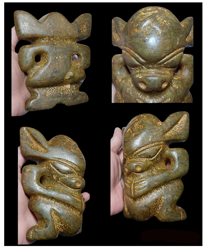 หินแกะ รูปปั้นหินแกะ-BPT2688-