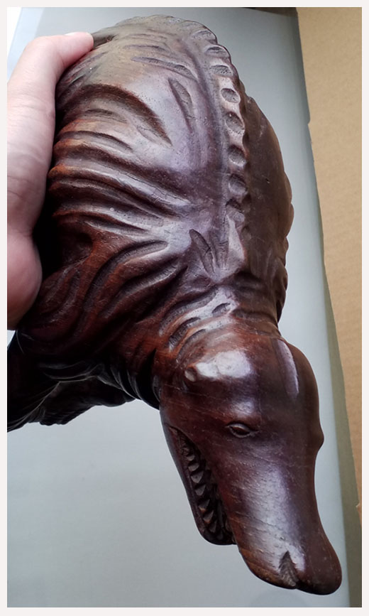 ตัวตุ่นไม้มะเกลือ งานเก่า