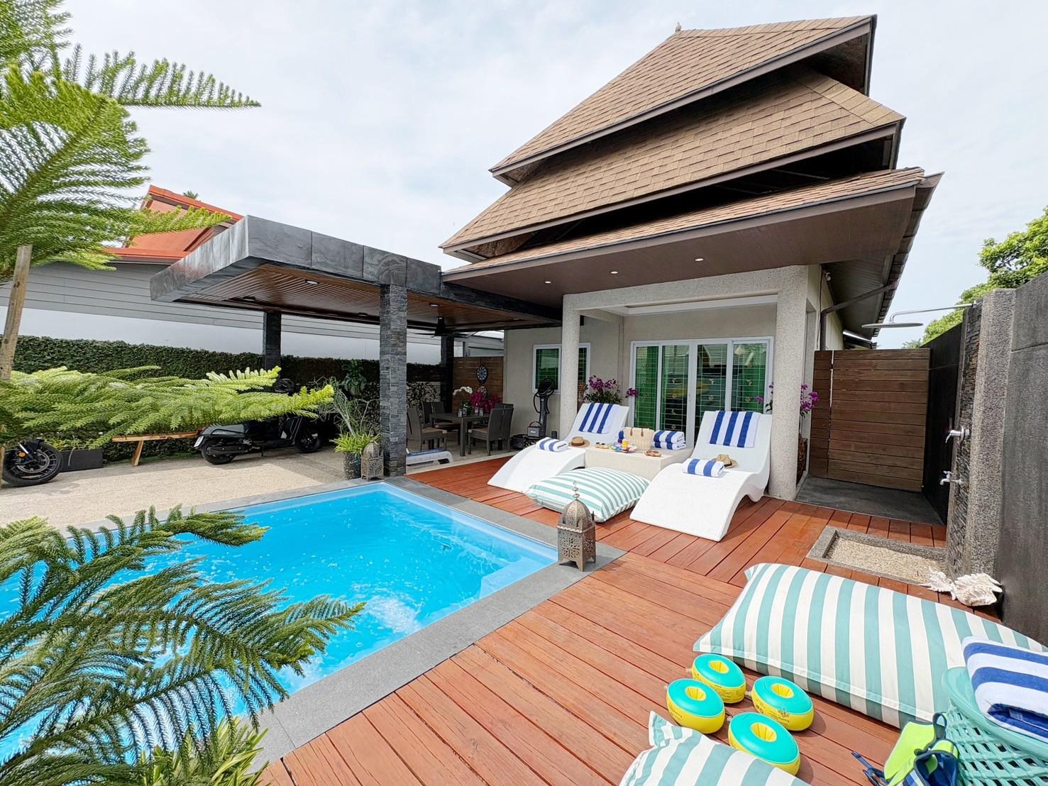 For Rent : Thalang, Private Pool Villa @BangJo, 2 Bedrooms 2 Bathrooms