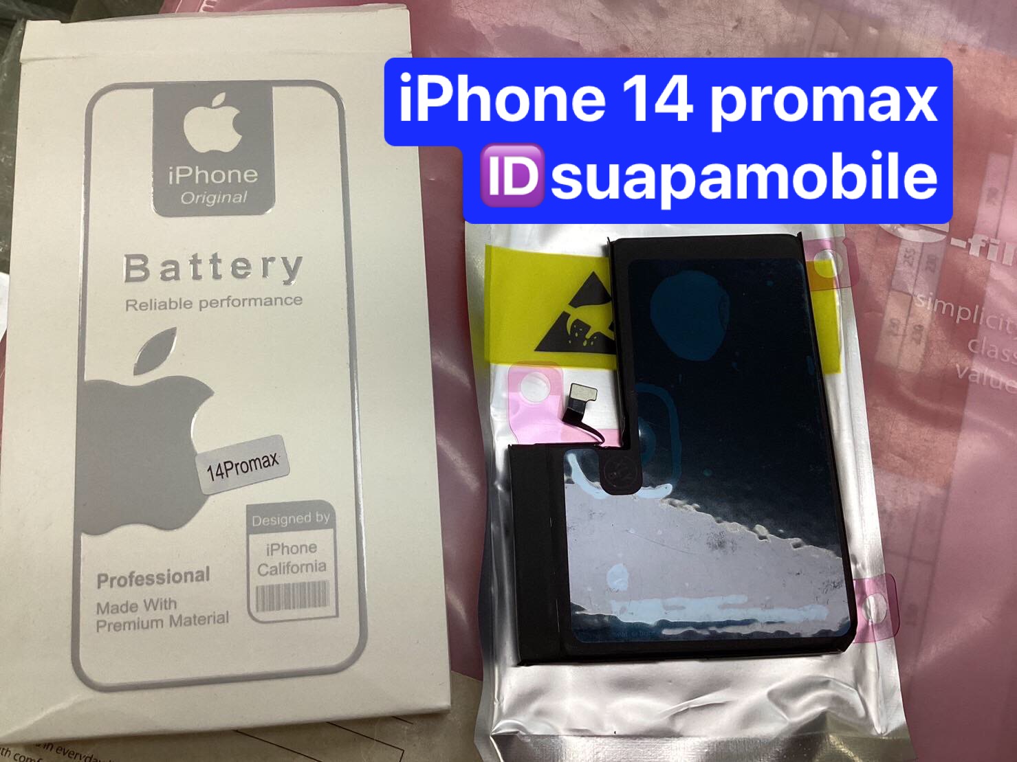 ขายแบตเตอรี่ งานแท้ iPhone 14 promax