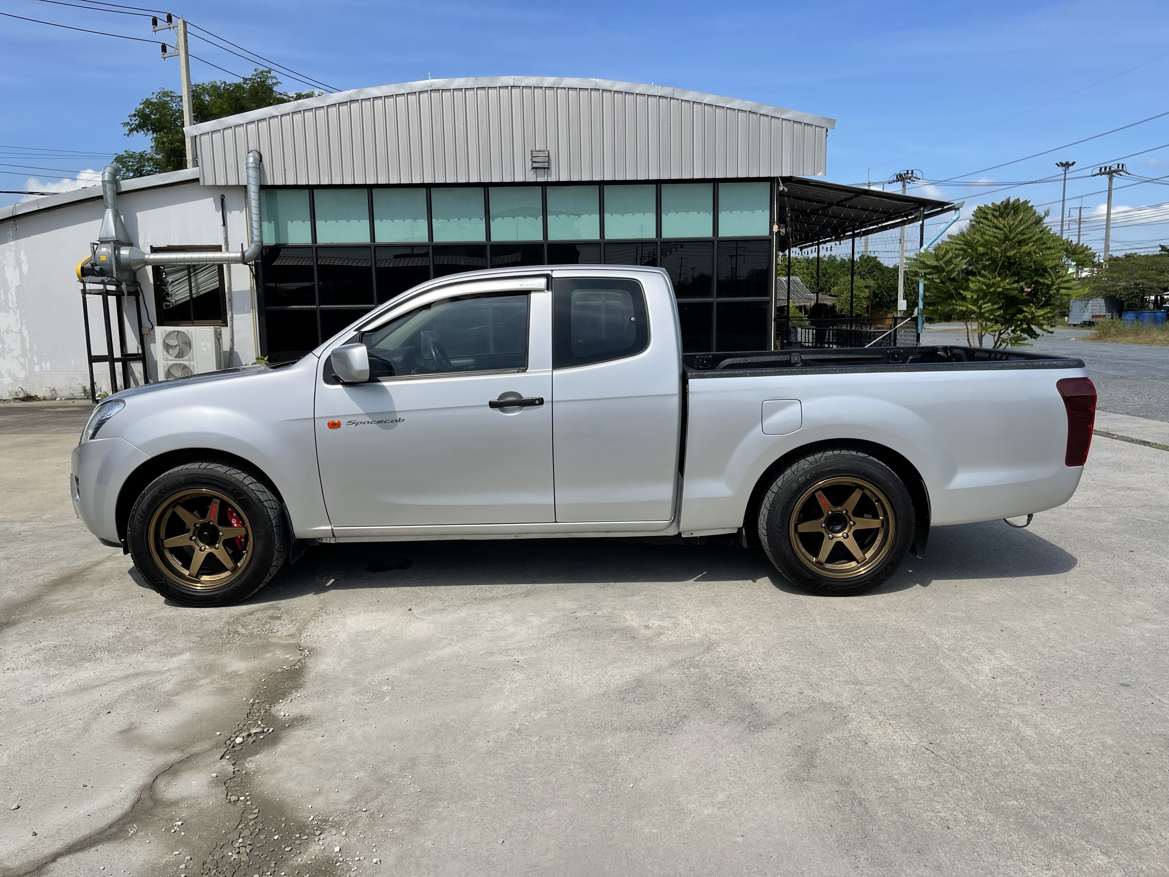 Isuzu Dmax All New Cab 2.5 S 2015 เงิน