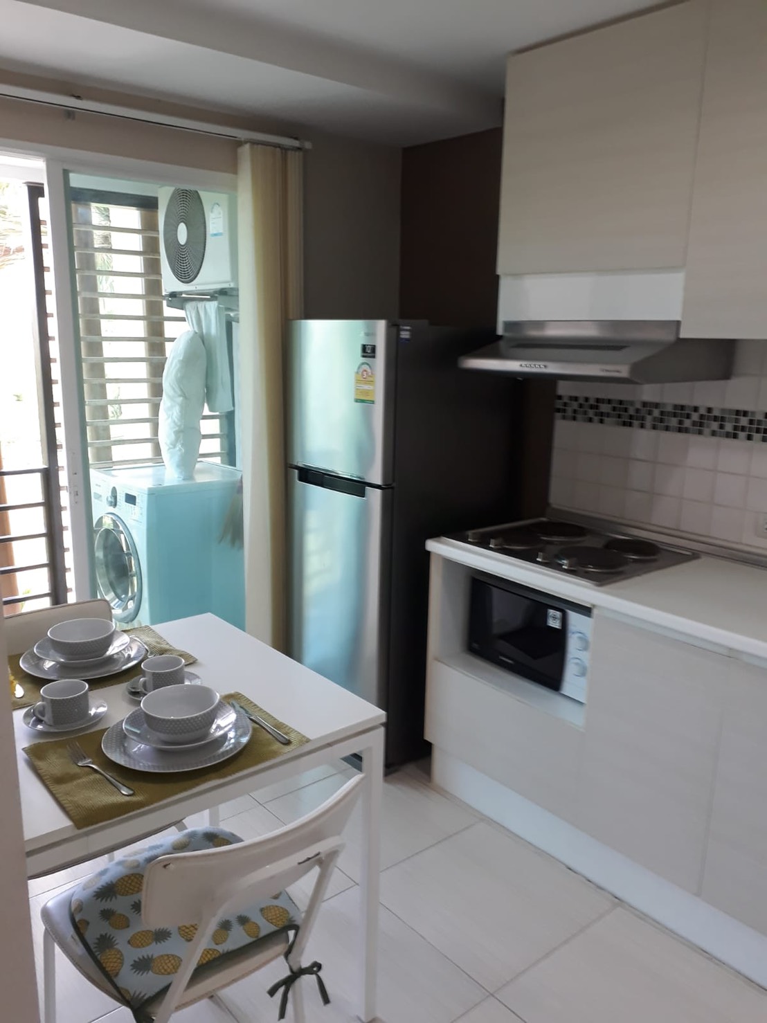 For Rent : Kathu Plus Condominium(2) 1 bedroom 1 Bathroom 3th floor Green view