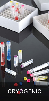 หลอดแช่แข็ง เกลียวนอก cryovial tube 2 ml ,100ชิ้น/ถุง