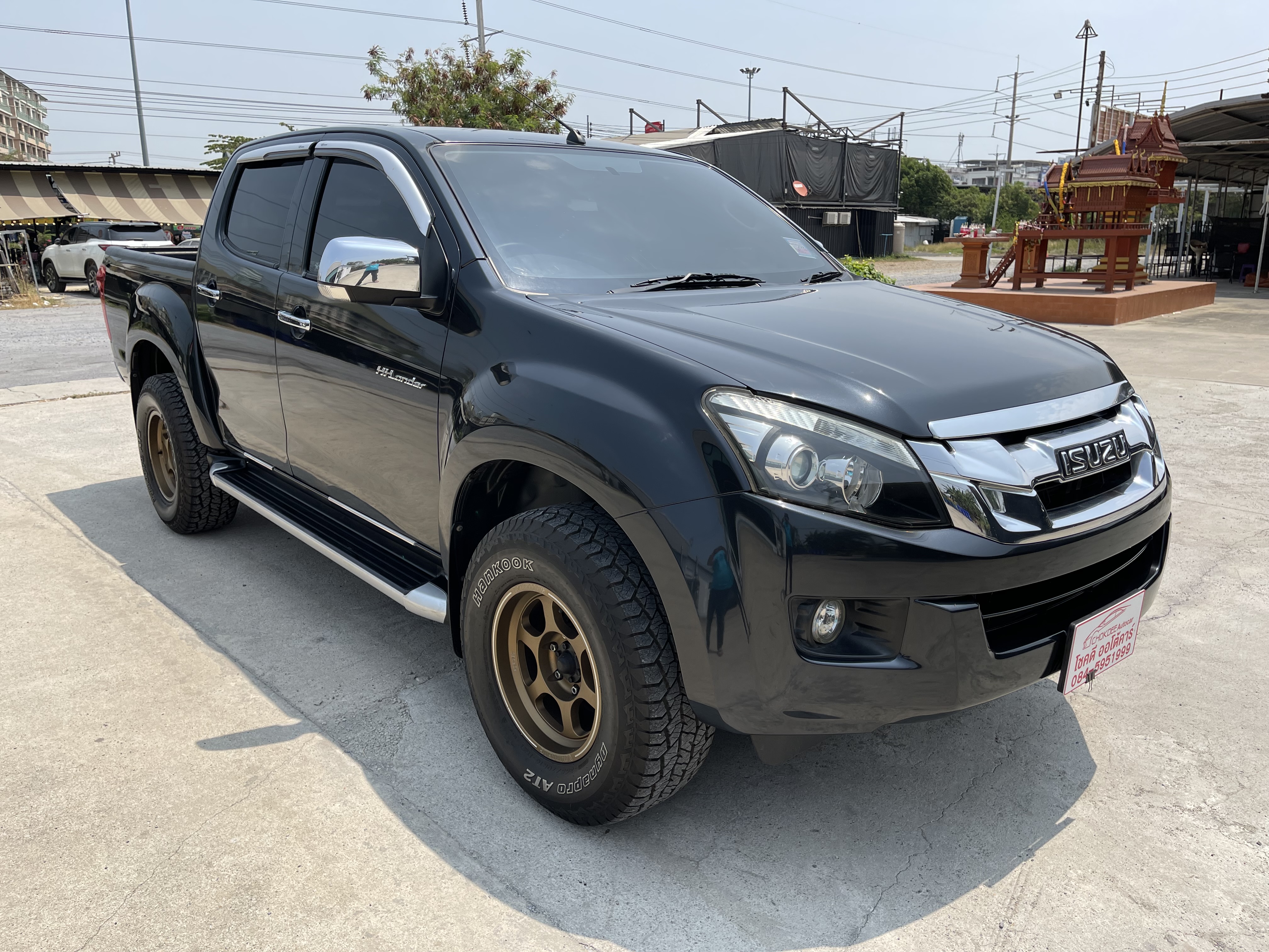 Isuzu Dmax All New 4ประตู Hilander 3.0 Vgs Z Prestige Navi 2012 ดำ