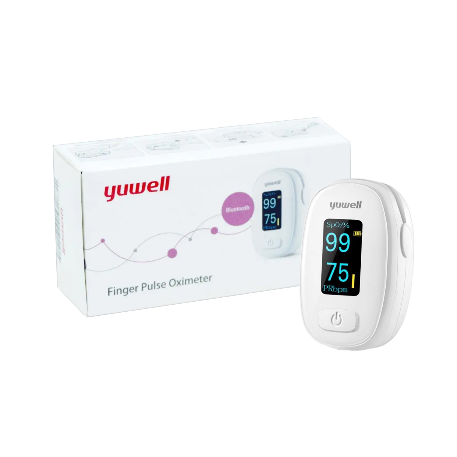 yuwell YX306 ออกซิเจนปลายนิ้ว