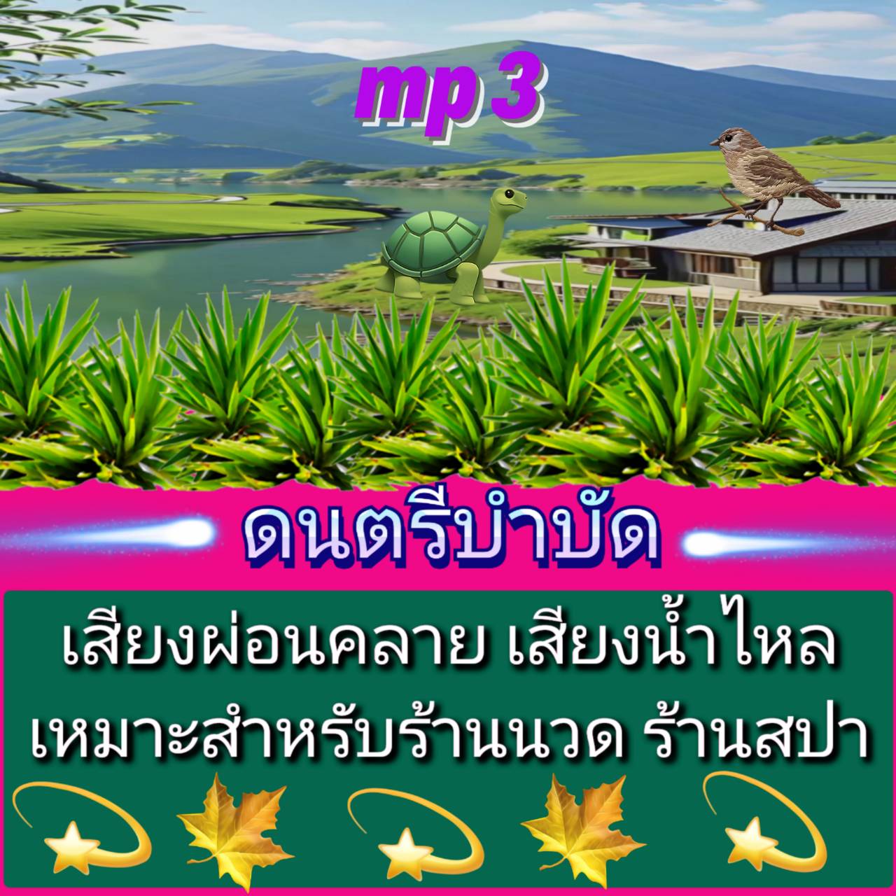 [พรเทวะ] แฟลชไดร์ฟ mp3 ดนตรีบำบัด เสียงผ่อนคลาย เสียงน้ำไหล เหมาะสำหรับ ร้านนวด ร้านสปา 8 ชั่วโมงเต็ม ใช้กับเครื่องเล่น USB/mp3 ทุกชนิดหรือเปิดฟังในรถยนต์เปิดในคอมพิวเตอร์ได้ *** ใช้กับเครื่องเล่น USB/mp3 ทุกชนิดหรือเปิดฟังในรถยนต์ *** สามารถ โหลดใส่มือถื