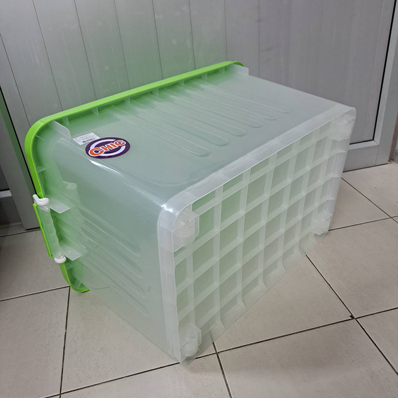 กล่องมีล้อ i-75 ฝาสีเขียว