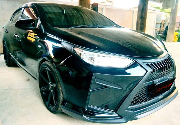 Toyota Yaris Ativ sedan & hatchback front bumper bodykits by Amotriz
