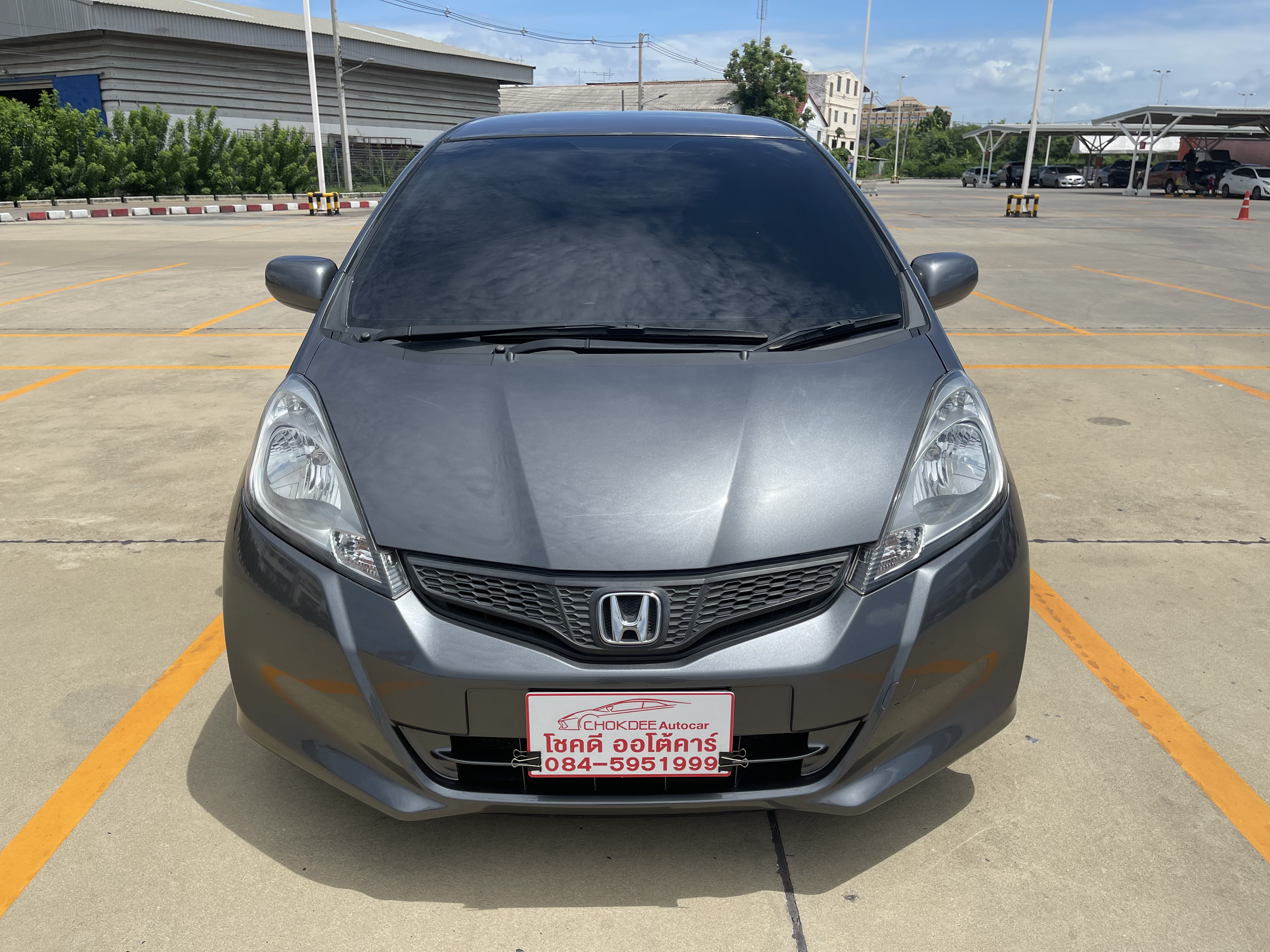 Honda Jazz 1.5 V At 2013 เทา