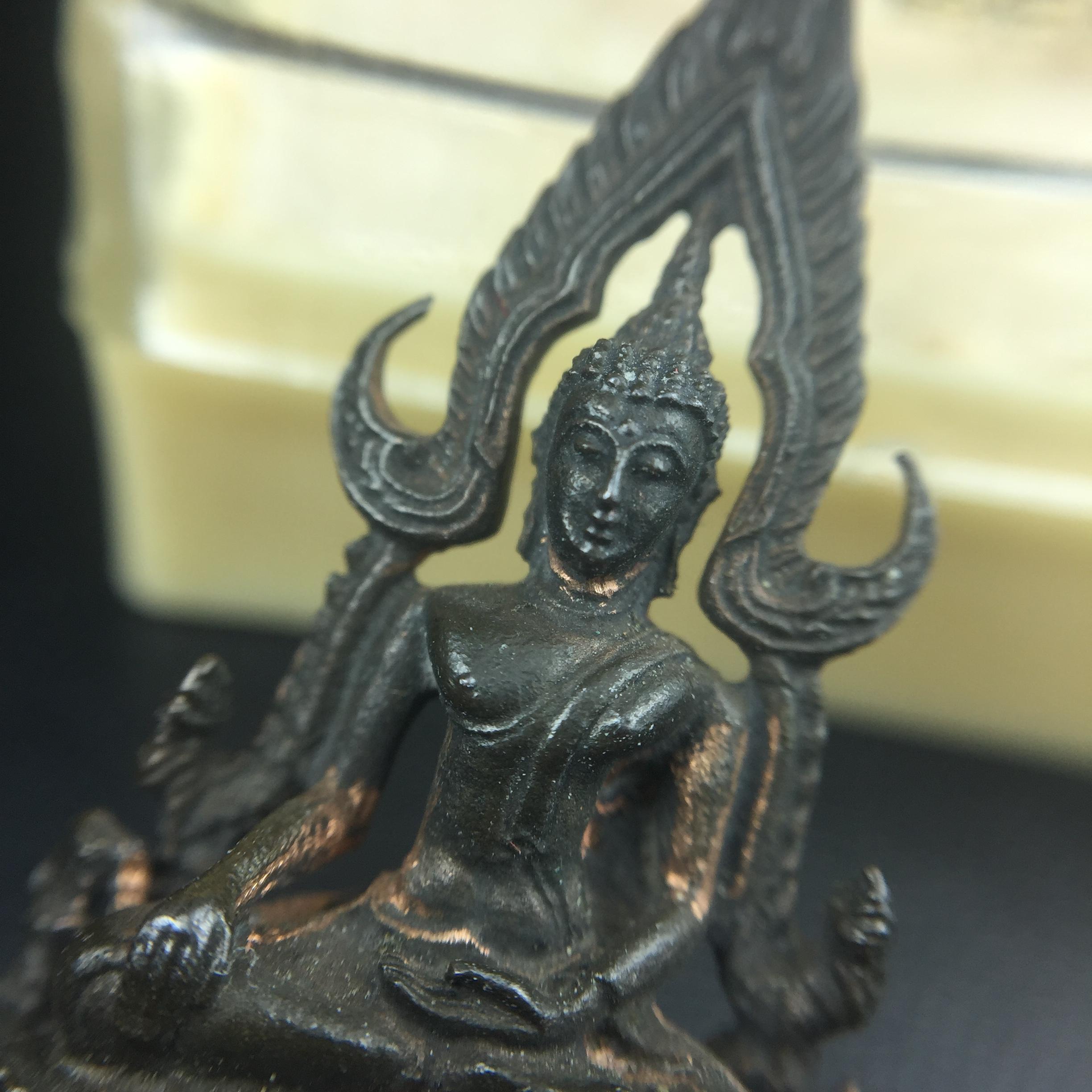 กริ่งพระพุทธชินราช ภปร. กองทัพภาคที่3จัดสร้าง ปี2517 เนื้อนวโลหะกล่องเดิม(คัดสภาพสวย)(หายาก)(ในหลวง ร.9 เสด็จในพิธี)