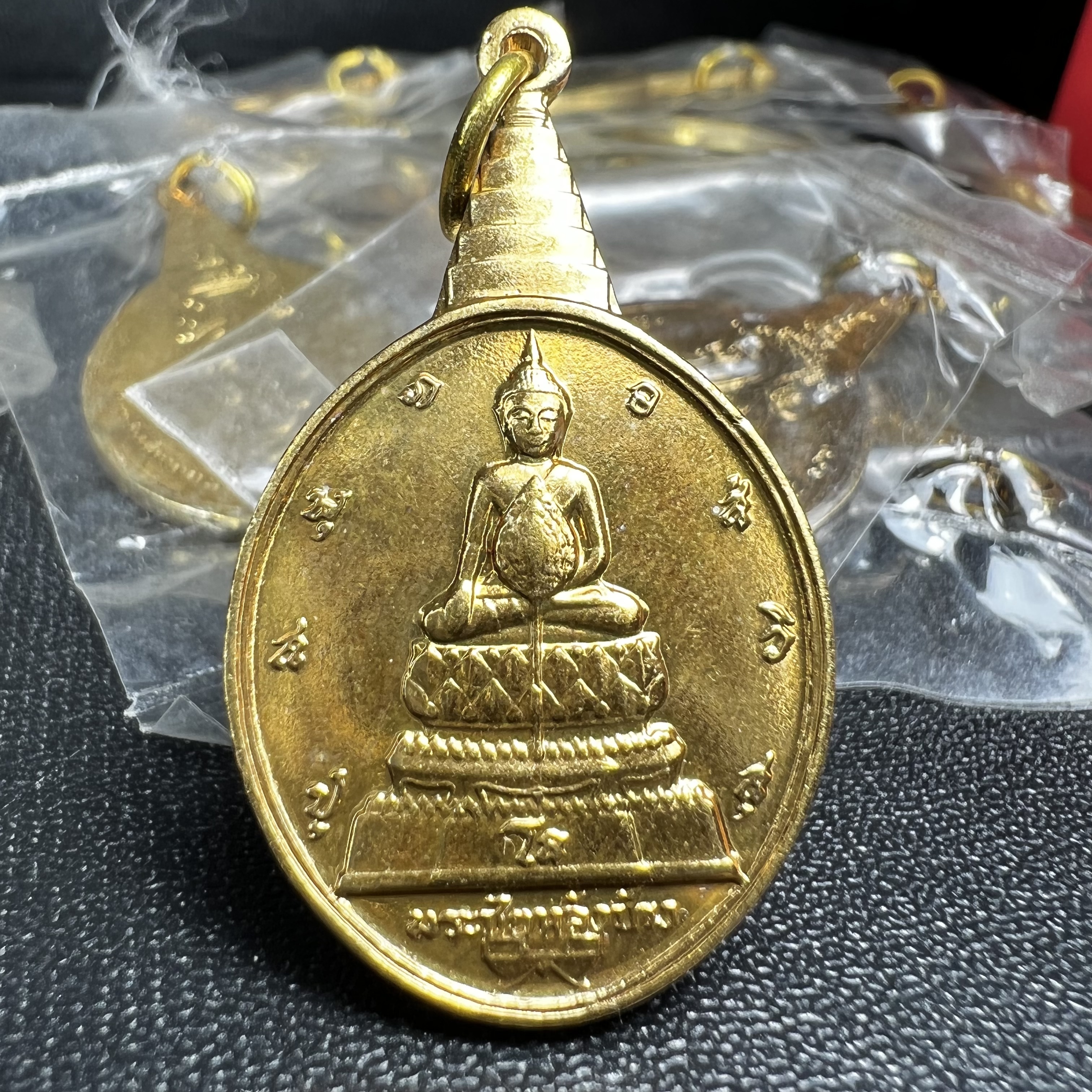เหรียญพระชัยหลังช้าง สก. ปี 2535 ที่ระลึกวาระ 5 รอบ 60 พรรษา (คัดสภาพสวยซีนซองเดิม พิธีใหญ่ นิยม)