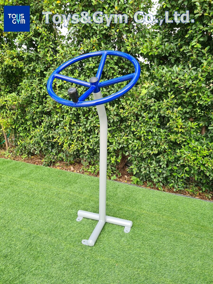 อุปกรณ์บริหารข้อมือ-แขน-หัวไหล่(แบบหมุนวงล้อเดี่ยว)