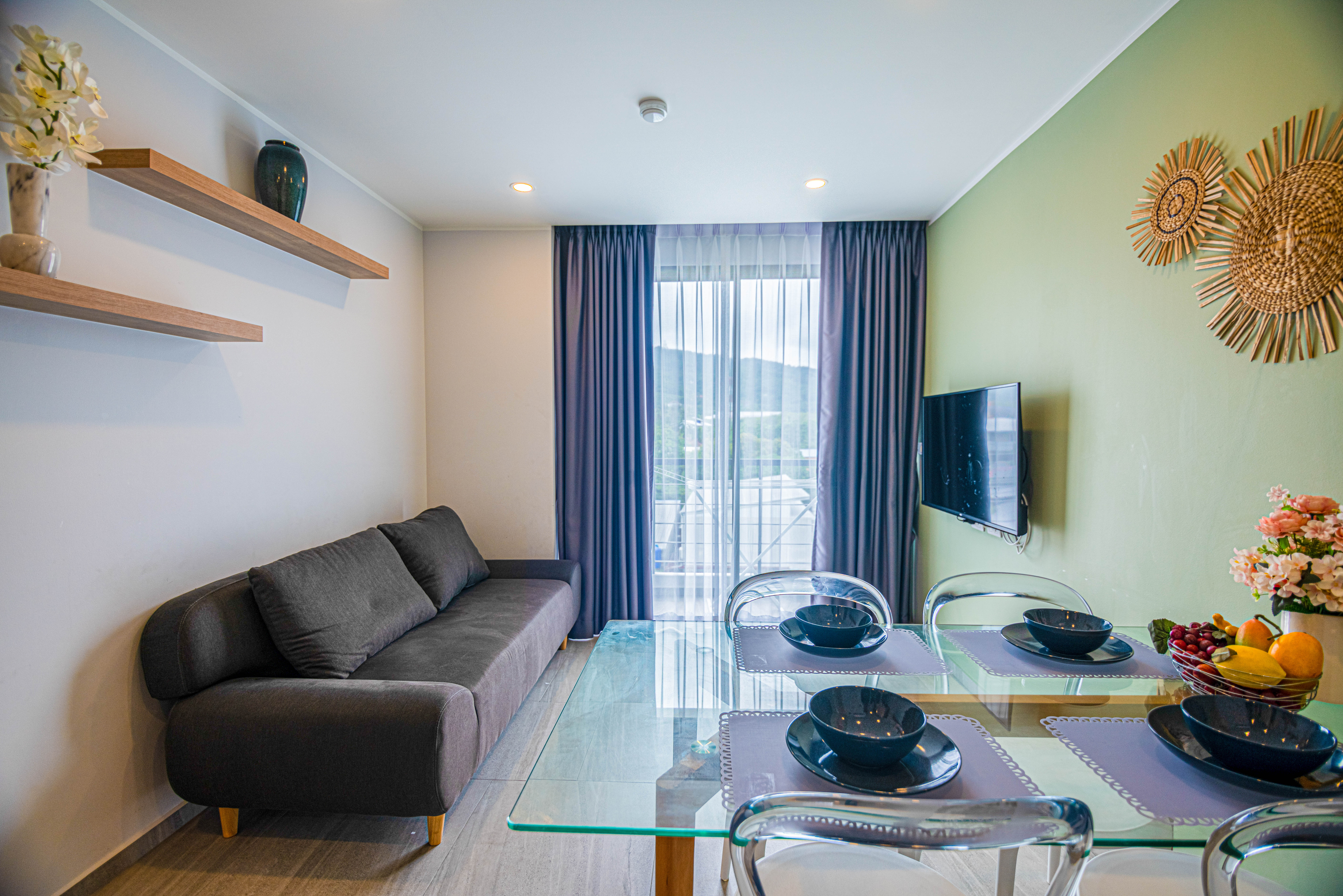 For Rent : Condo in Chalong area III, 2 Bedroom 2 Bathroom, 5th flr.