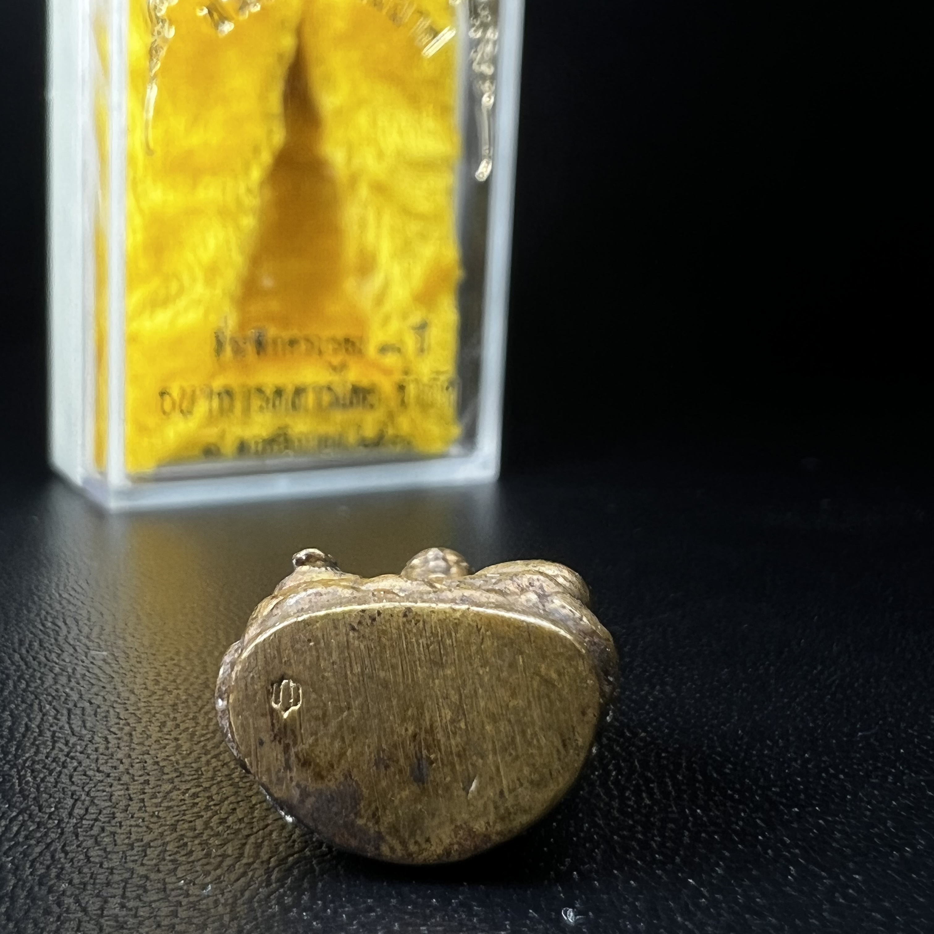 พระกริ่งไพรีพินาศ วัดบวรนิเวศ ปี2530 เนื้อทองผสม ที่ระลึกครบรอบ30ปี ธนาคารทหารไทย (มีส่วนผสมของชนวนเก่าของไพรีพินาศรุ่นแรก)อานุภาพยิ่งใหญ่ กำราบศัตรูพ่ายสิ้น พระไพรีพินาศ