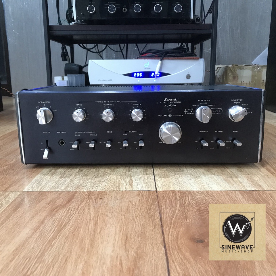 Integrated Amp ยี่ห้อ Sansui รุ่น AU-6600 (Made in Japan)
