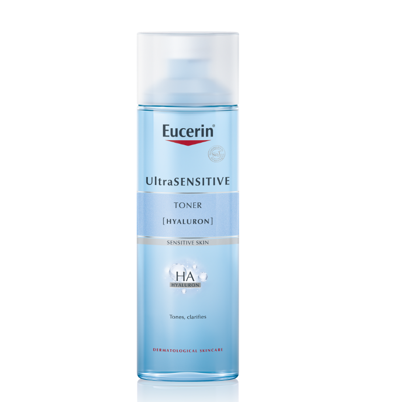 Eucerin UltraSENSITIVE Toner (Hyaluron) 200ml.