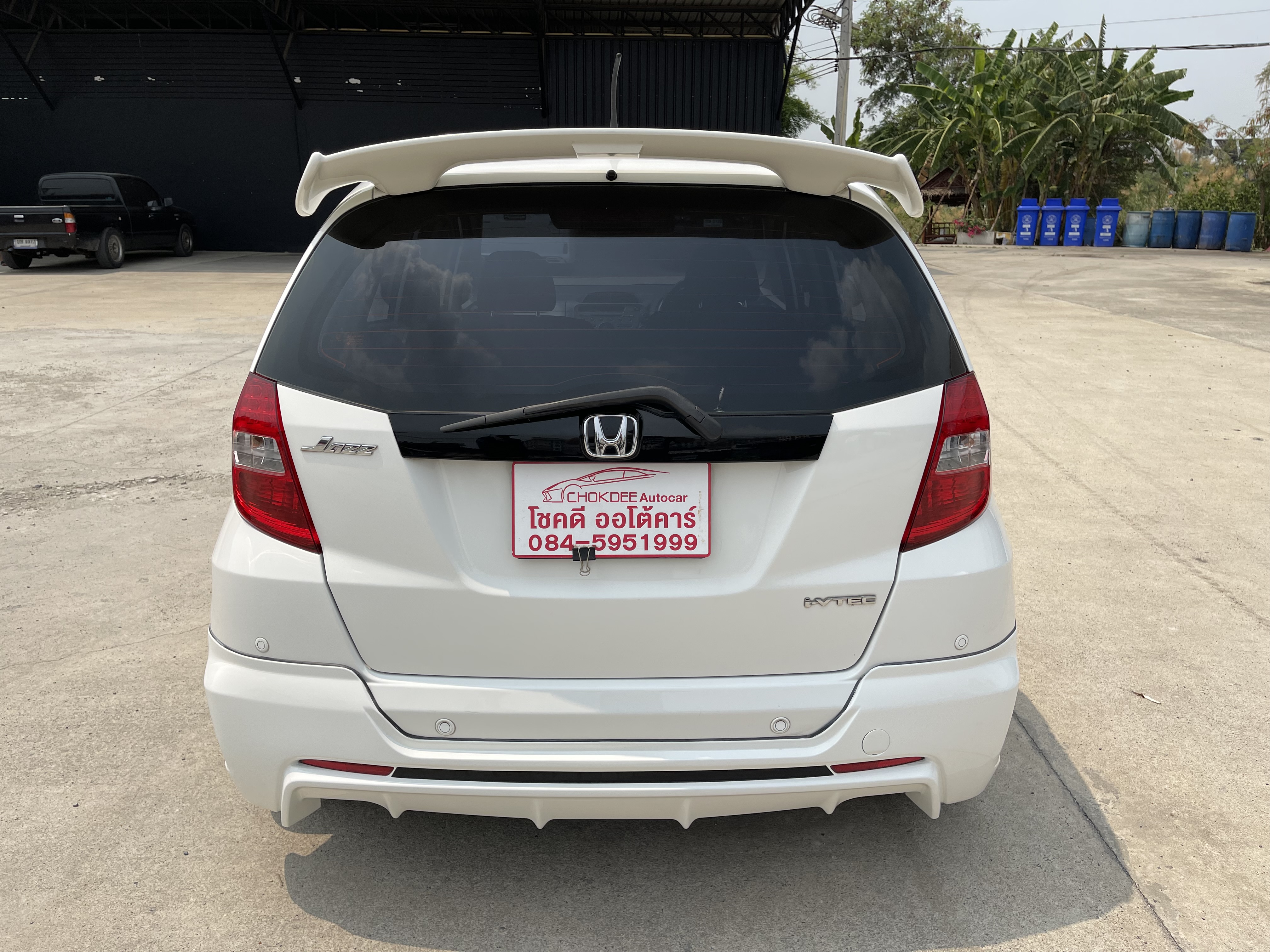 Honda Jazz 1.5 V At 2013 ขาว