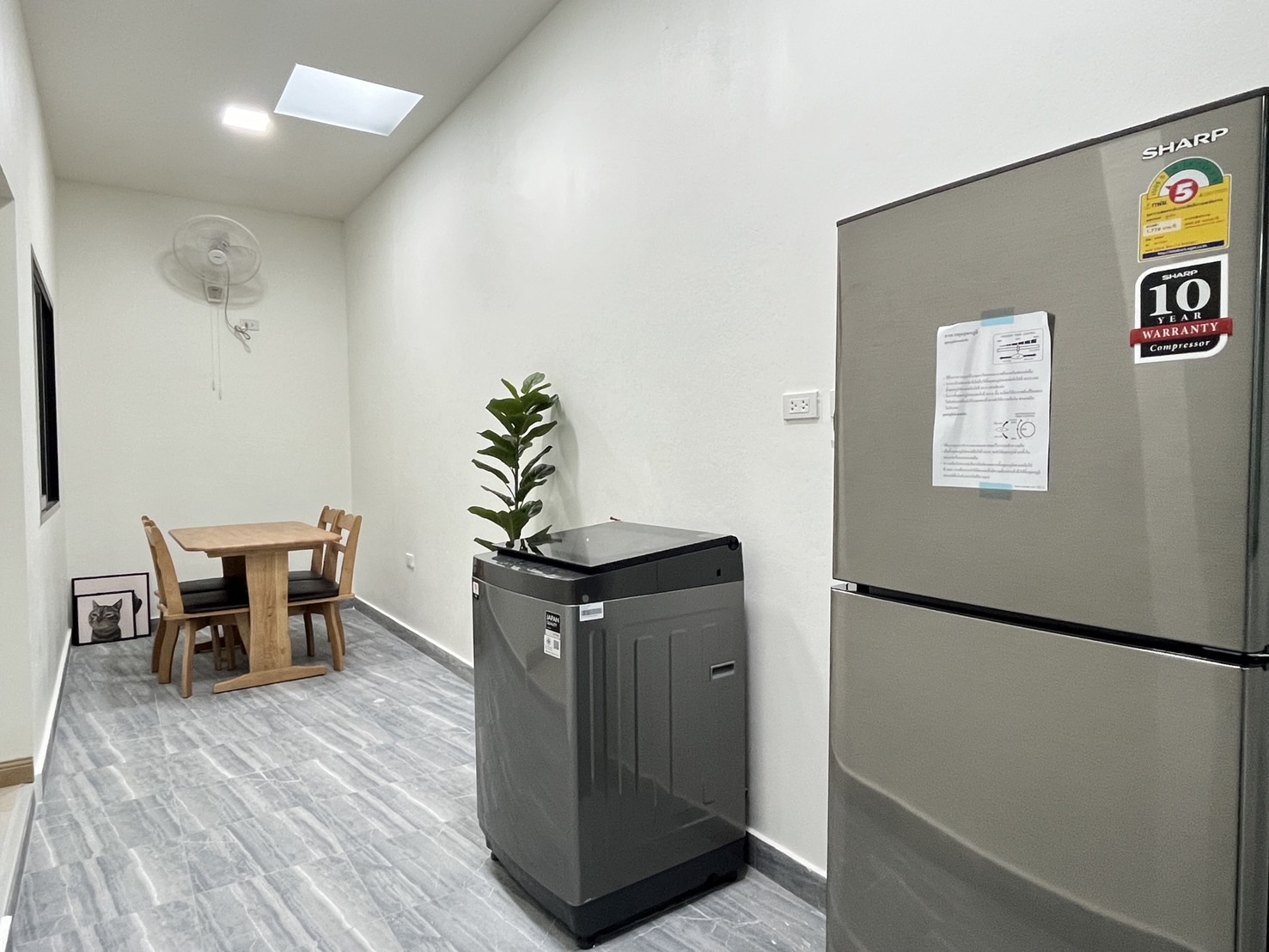 For Rent : Chalong, One-story townhome, 3 bedrooms 2 bathrooms