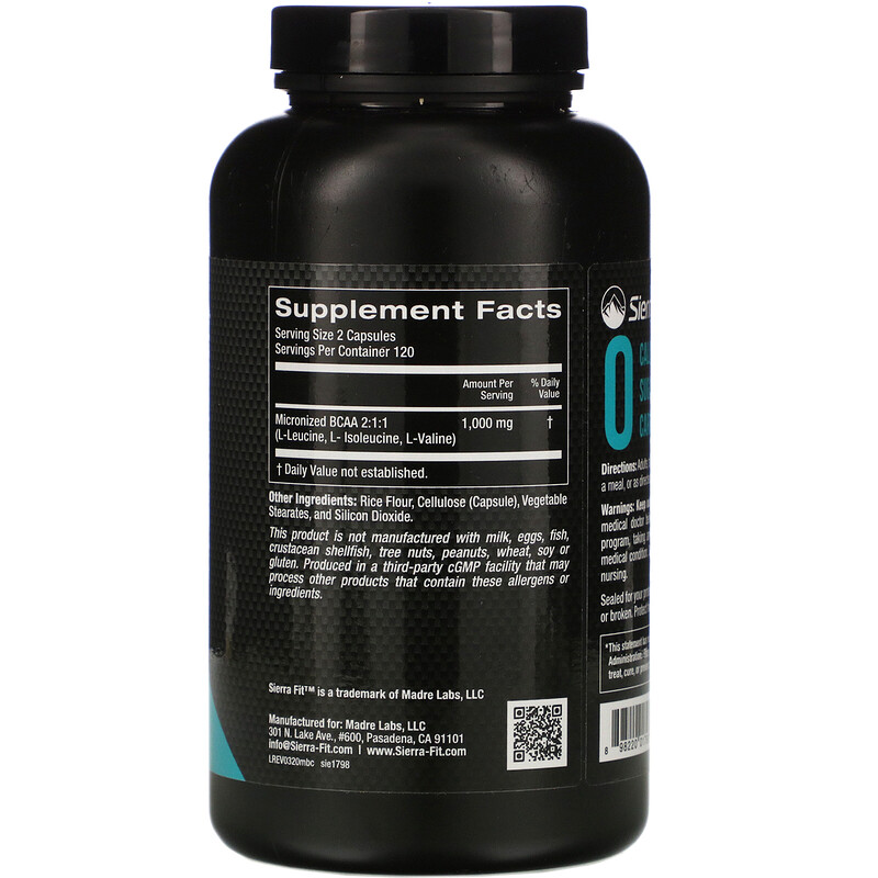 Micronized BCAA