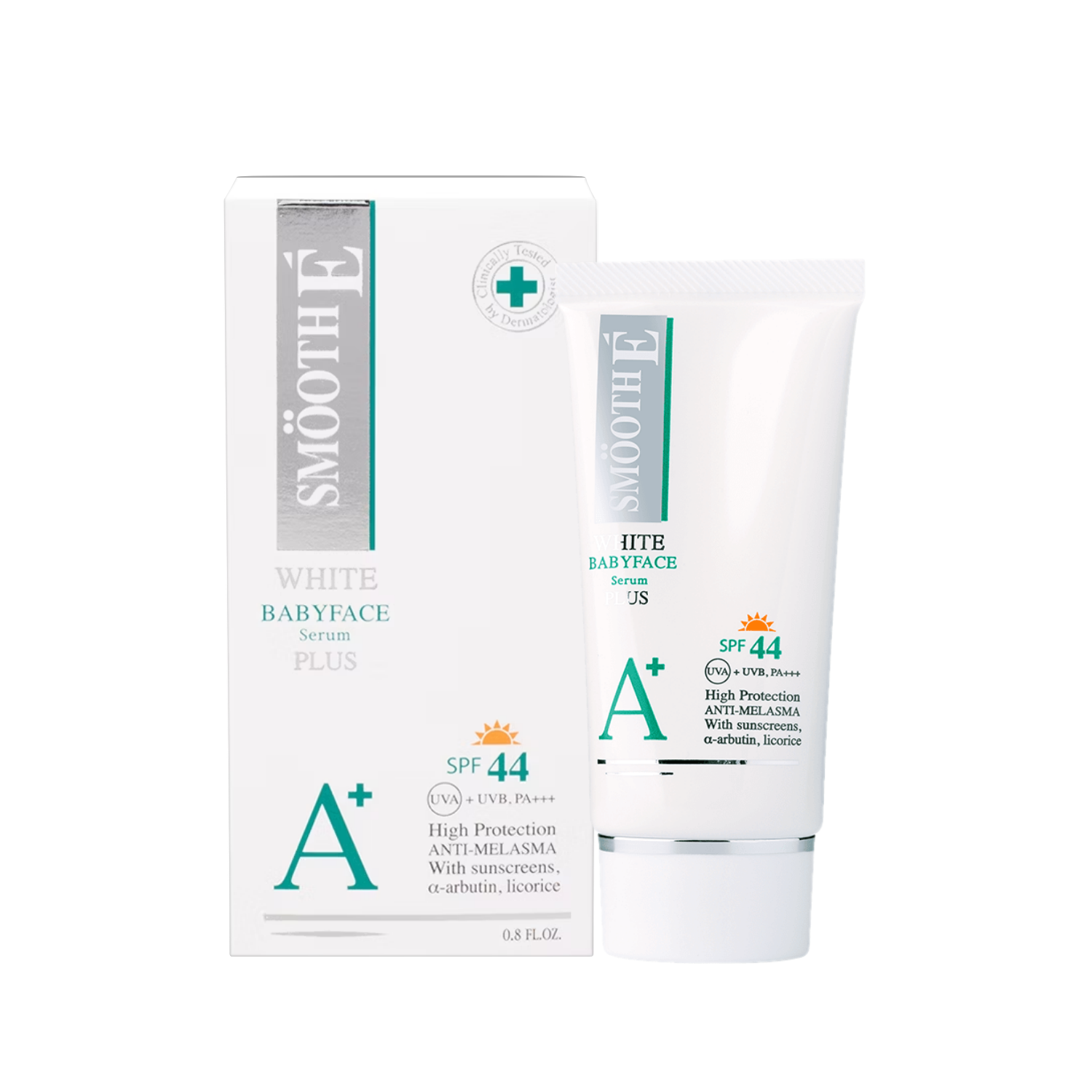 Smooth E white babyface serum plus SPF44 24 g. (0.8 oz.)